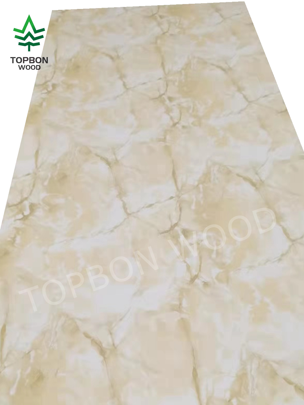 Gloss PVC UV Marble Sheet Wall Panel