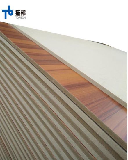 MDF De Melamin De 4mm/ 18mm White Melamine Faced with High Quality Competitive Price