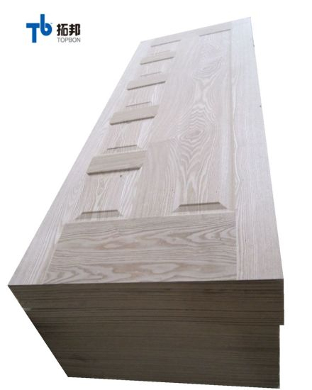 Natural Veneer Wood Exterior Door Skin for Foreign Market