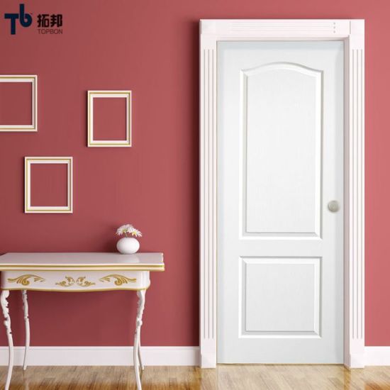 High Quality Moulded HDF Plain White Doors 35mm