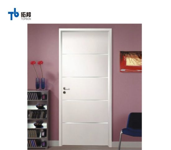High Quality PVC Coated Interior Room Front Door in China
