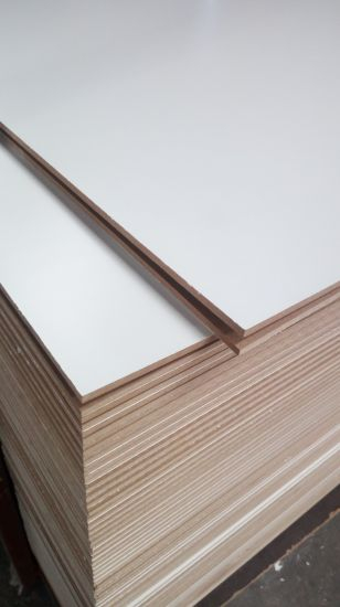 Melamine White MDF/Melamine Faced MDF with Good Quality