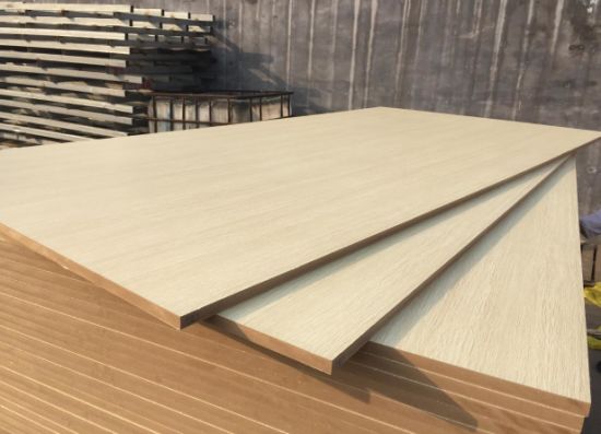 Melamine White MDF/Melamine Faced MDF with Good Quality