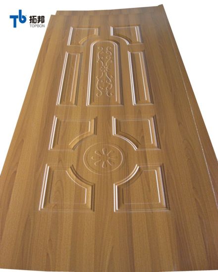 Top Quality Woodgrain Melamine MDF Moulded Door Skin