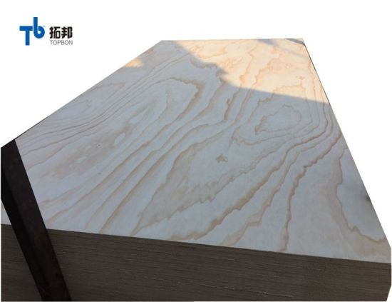 Customized Plywood Radiate Pine Face Plywood Poplar Core Plywood