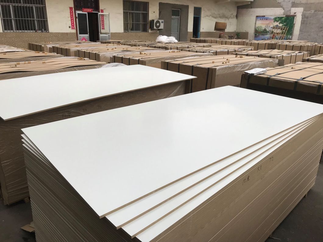 Various Colors Melamine Faced MDF Board for Furniture Usage