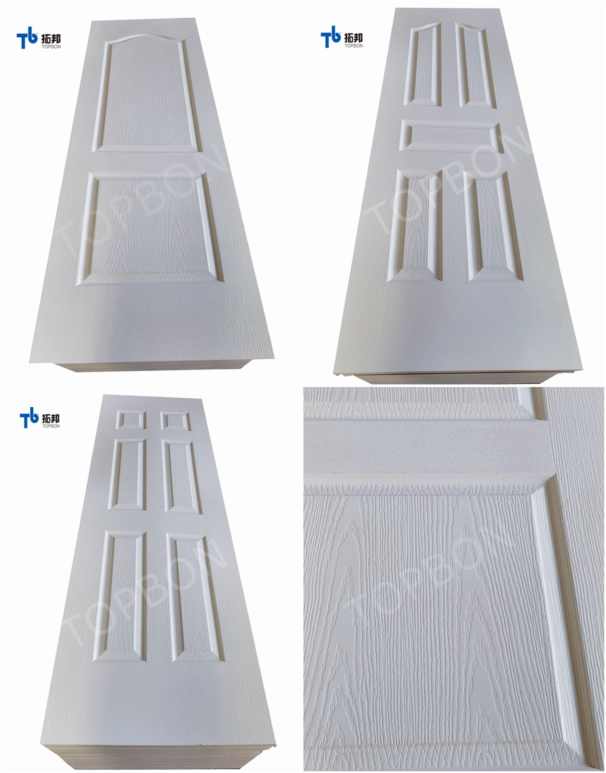 white primer door skin woodgrain