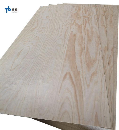 2mm-6mm Cheap Pine Plywood for Furniture Grade