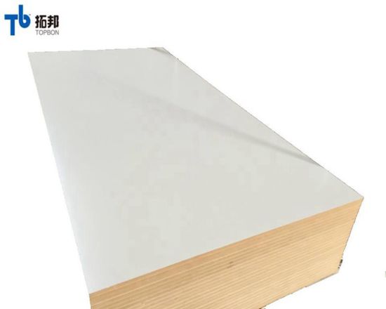 White Color Melamine MDF Board with High quality