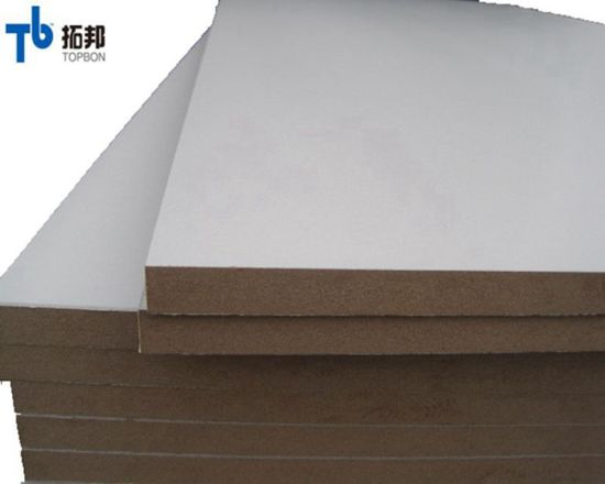 White Color Melamine Faced MDF with Nice quality