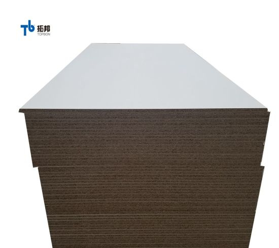 White Melamine Particle Board for Furniture Usage