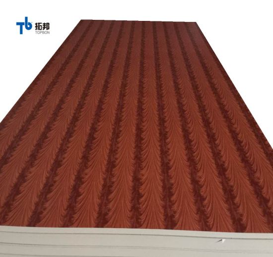 High Quality PU Laminated MDF Board for Overseas