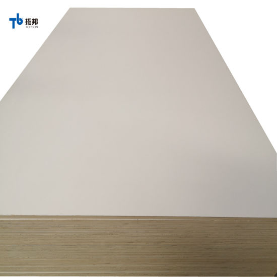 White Color Melamine Plywood for Furniture with Wholesale Price