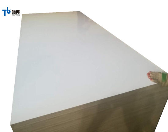 White Color Melamine Plywood for Furniture with Wholesale Price