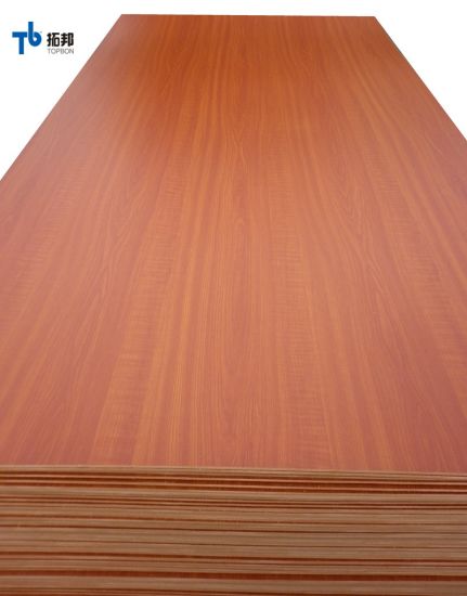 Low Price Woodgrain Melamine MDF Board for Furniture Manufacturing