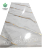 PVC UV Marble Sheet Wall Panel For Interior
