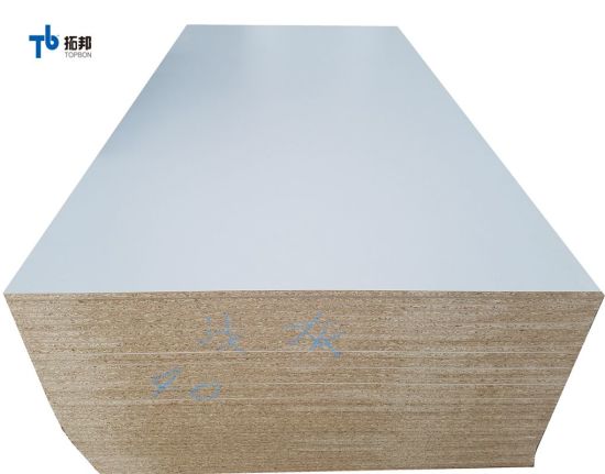 Melamine Faced Particle Board/Melamine Particle Board Factory for Furniture Usage