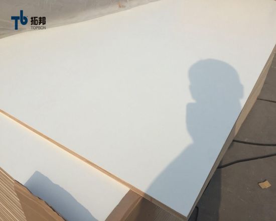White Color Melamine Plywood for Furniture with Wholesale Price
