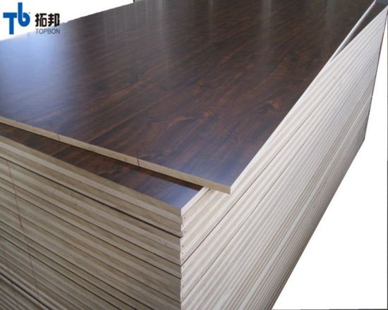 High Quality Melamine Laminated MDF Board for Furniture Manufacturing