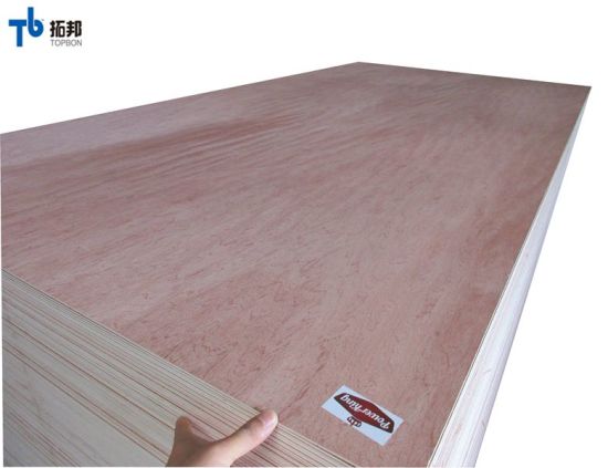 18mm Okoume Plywood for Furniture with BB/CC Grade Commercial Plywood