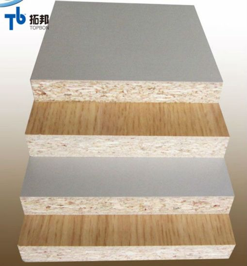 18mm Melamine Particle Board/Melamine Chipboard for Furniture Usage