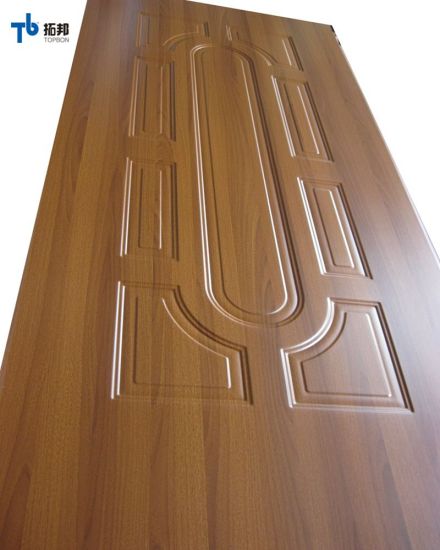 Melamine Laminated HDF Skin for Door Use