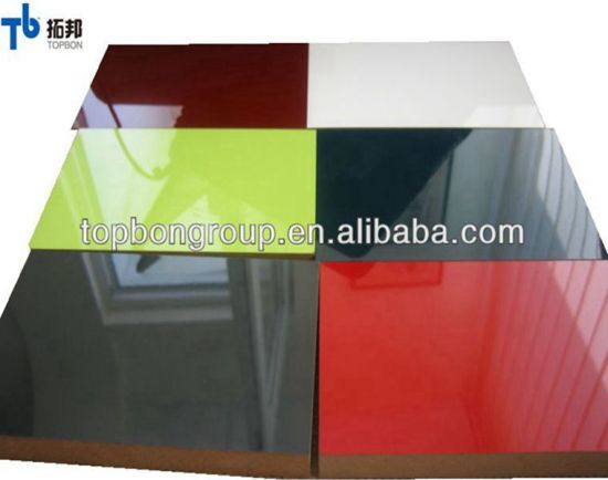 High Gloss Woodgrain UV MDF Panel for Foreign Market