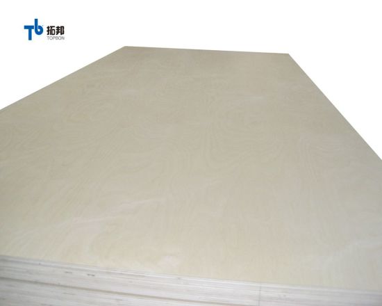 Birch Plywood/Plywood with Thickness 1.8mm-28mm