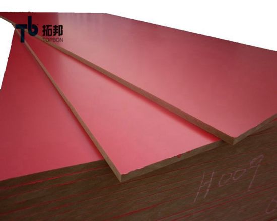 Wood Grained Melamine MDF Board with High Quality Competitive Price