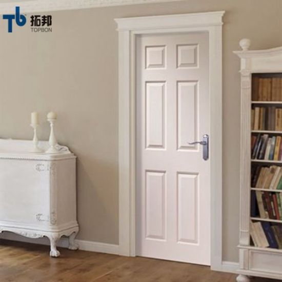 High Quality Moulded HDF Plain White Doors 35mm