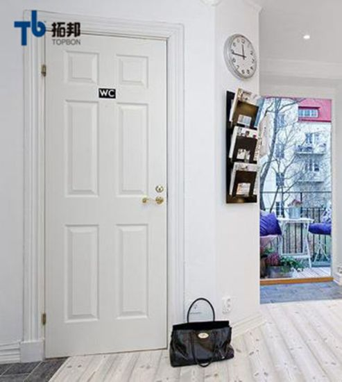 High Quality Moulded HDF Plain White Doors 35mm