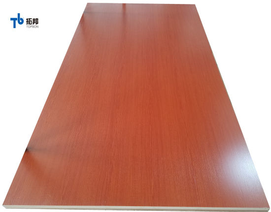 Wholesale Price Melamine Coated MDF Woodgrain Color MDF