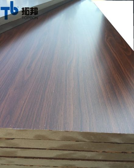 High Quality Woodgrain Melamine MDF Board for Furniture Manufacturing