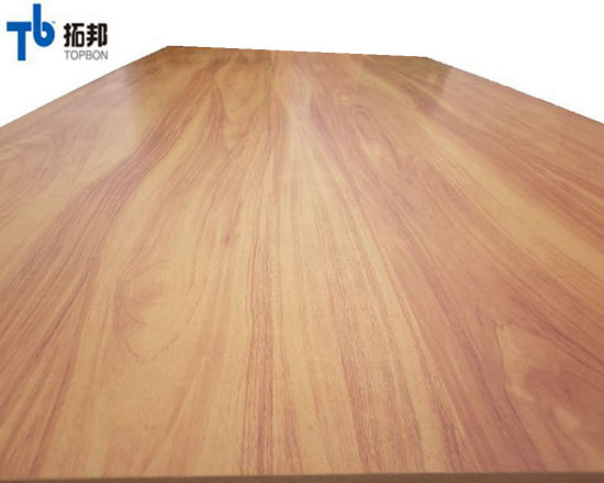 High Quality 3mm Melamine MDF Board for Furniture Manufacturing