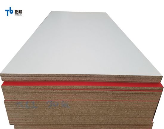 Melamine Faced Particle Board/Melamine Particle Board Factory for Furniture Usage