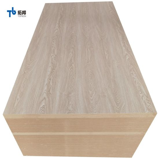 High Quality Woodgrain Melamine MDF Board for Furniture Manufacturing