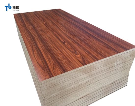 High Quality Woodgrain Melamine MDF Board From China Factory