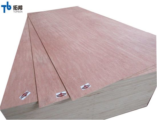 Hardwood Plywood/Commercial Plywood with Thickness 1.8mm-28mm