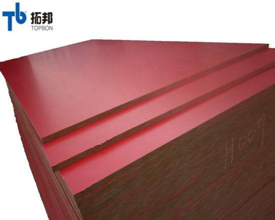 Wood Grained Melamine MDF Board with High Quality Competitive Price
