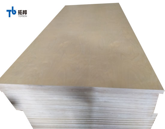 1220*2440mm Two Times Hot Press Commercial Plywood for Indoor Decoration