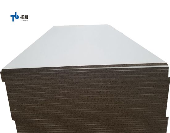 White Melamine Faced Chipboard/Particleboard for Furniture