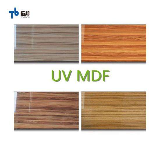 9mm 16mm 18mm mm De Alto Brillo UV MDF with High Quality