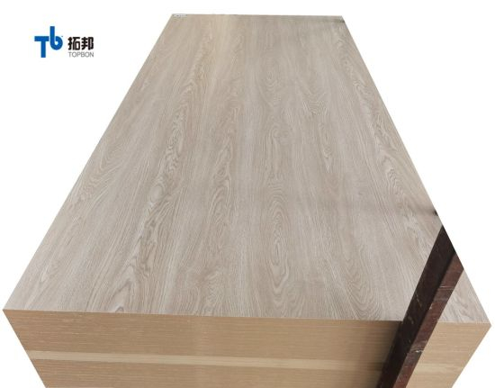 Various Colors Melamine Faced MDF Board for Furniture Usage