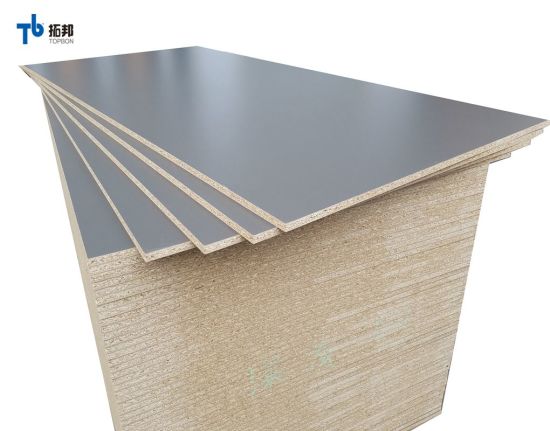 Melamine Faced Particle Board/Melamine Particle Board Factory for Furniture Usage