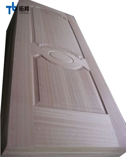 4mm Wood Veneer Laminated Door Skin for Overseas Market