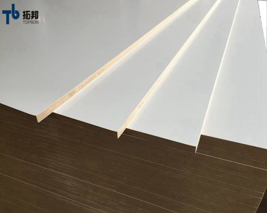 5mm White Melamine MDF Board with Fine Quality