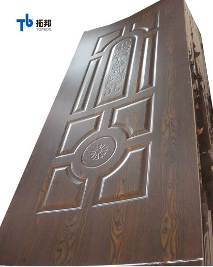 Top Quality Woodgrain Melamine MDF Moulded Door Skin