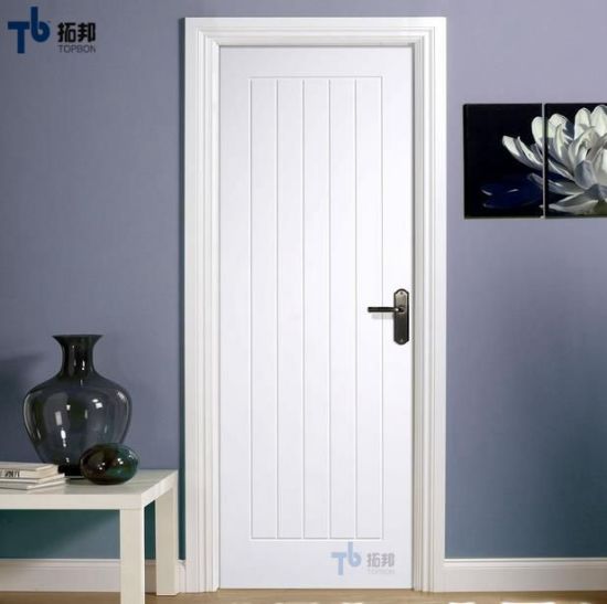 High Quality 1981mm Solid White Primed Door for UK Market