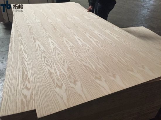 3mm MDF Oak Veneer/MDF Board with Veneer/White Oak Veneer MDF Board with Cheap Price