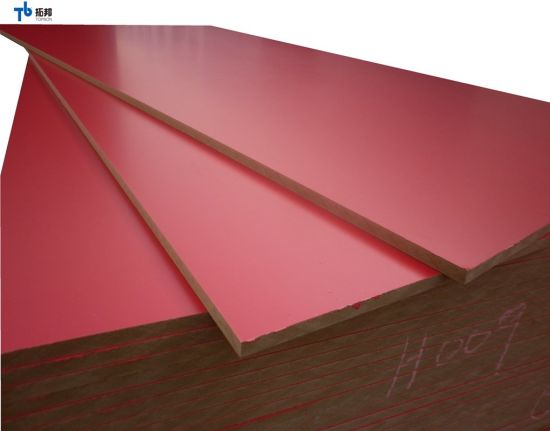High Quality Melamine Laminated MDF Board for Furniture Manufacturing